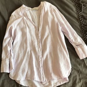 Light lilac Zara blouse